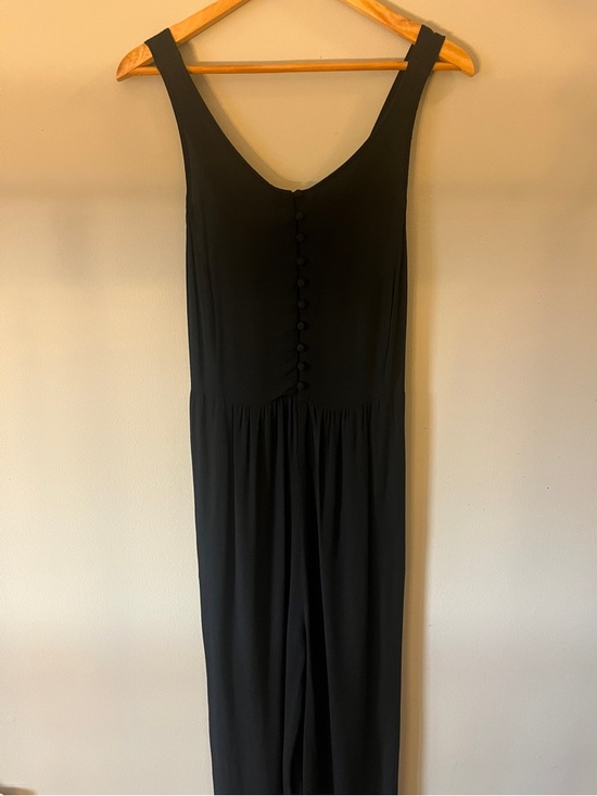 Madewell Pants - Madewell Black Maxi Dress with Button-Front Bodice